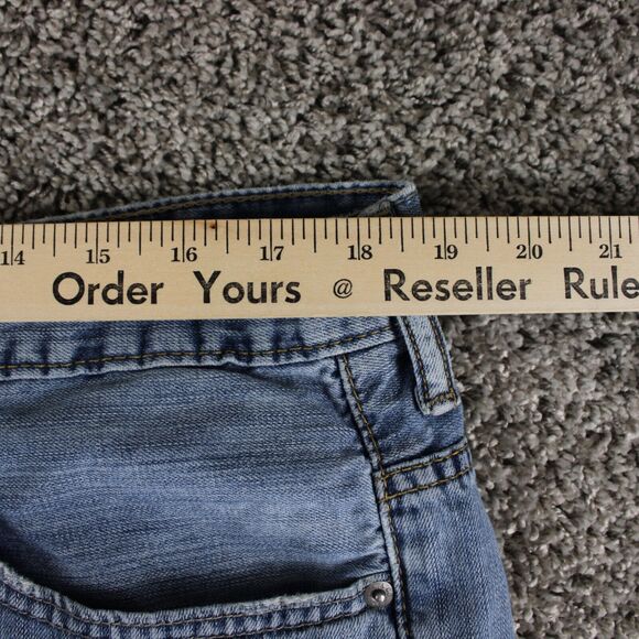 Levis 560 Jeans Mens 37x31 Blue Loose Fit Straight Leg Denim Pants Tag 38x32 - Picture 3 of 10